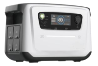Outdoor Portable Power Station, 1024Wh LiFePO4 Battery, 1800W AC/ 100W USB-C Output(Solar Panel Optional)