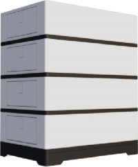 High Voltage Stacked Lithium Battery(5.12kWh, 51.2V, 52kg,630/390/169mm)